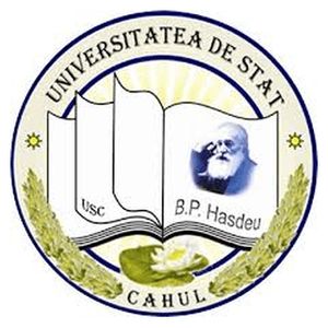 摩尔多瓦-卡胡尔的 Bogdan Petriceicu Haşdeu 州立大学-logo